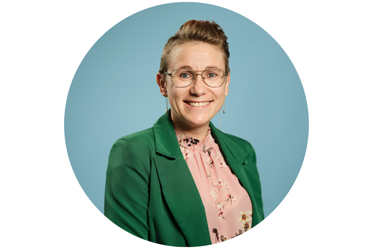 Et billede af en medarbejder hos InfoSuite
